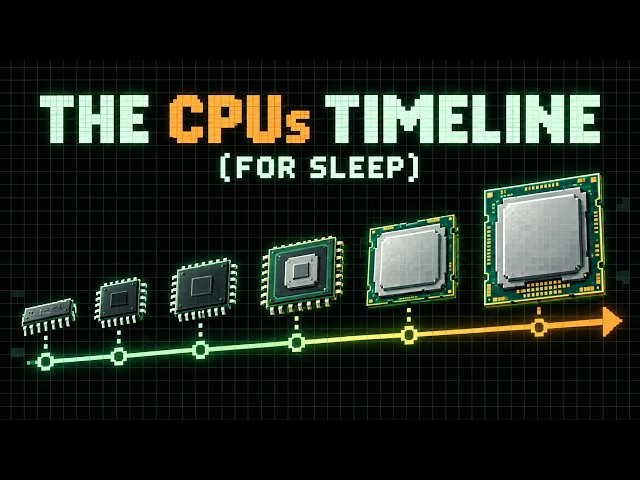 The Entire Story of CPUs, From Vacuum Tubes to Modern Processors (For Sleep)