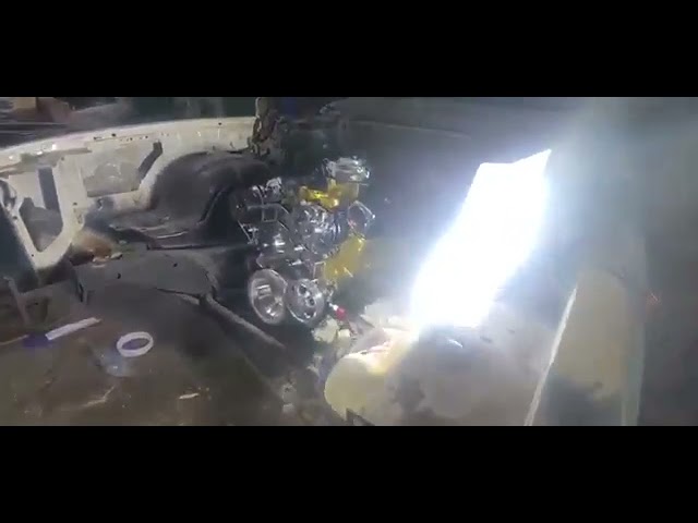 84 monte carlo small block holley fuel injection