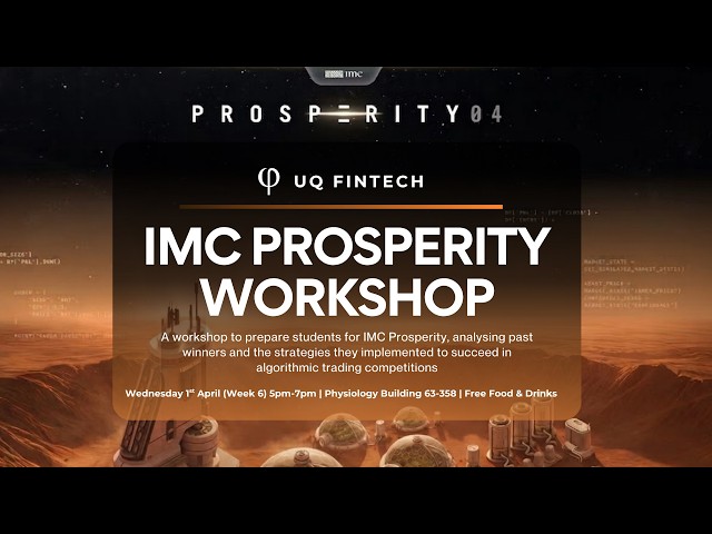 UQ Fintech IMC Prosperity Workshop