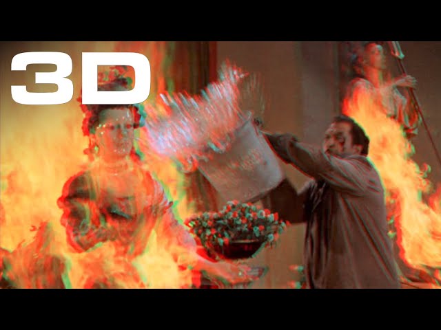 3D Clip: The Fire at House of Wax (1953)