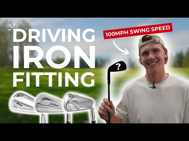 Low Handicap Driving Iron Fitting | Shaft Weight = Distance