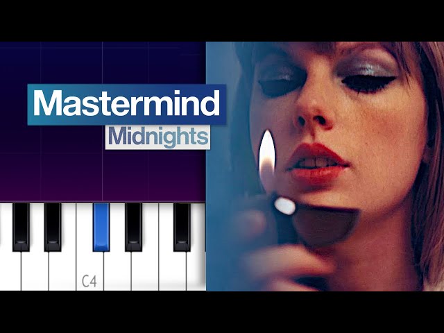 Taylor Swift - Mastermind  (Piano Tutorial)