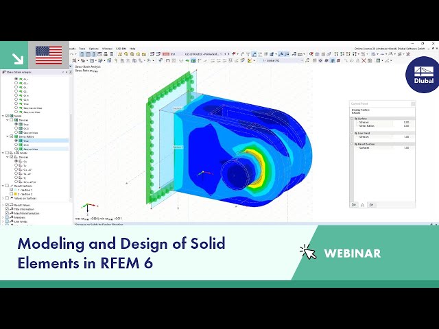 Modeling and Design of Solid Elements in RFEM 6
