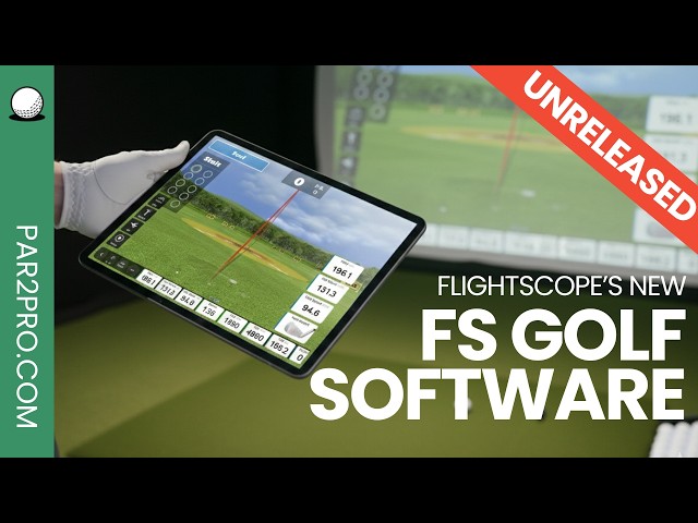 NEW FlightScope FS Golf Software: Smart Data Margins (PGA Show 2026)