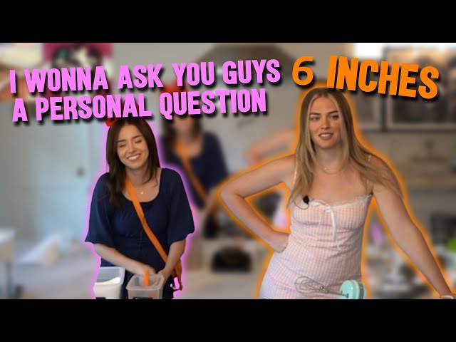 Pokimane Asks QTCinderella & Ludwig A PERSONAL Question