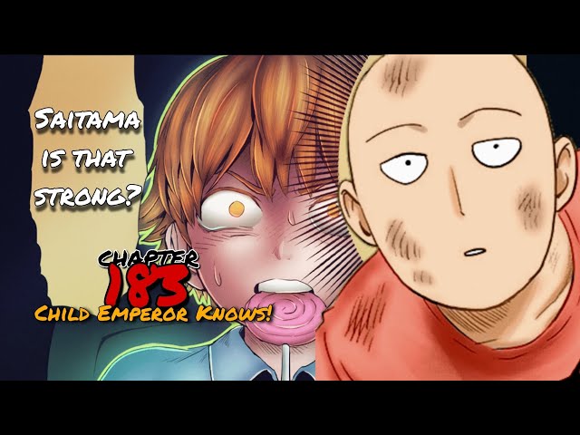SAITAMA, NAKILALA NA NI CHILD EMPEROR AT FORTE! HERO DARK SECRET! One Punch Man Chapter 183 Tagalog