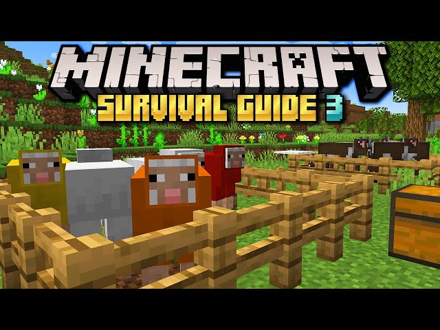 How to Farm Crops, Animals, & Trees! ▫ Minecraft 1.20 Survival Guide ▫ Tutorial Let's Play [S3 Ep.2]