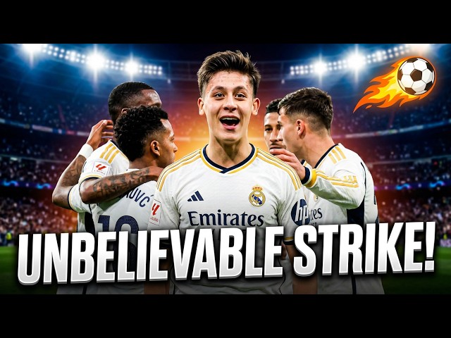 What a Goal! Arda Güler’s Stunning Long-Range Strike vs Elche ⚽🔥 | Highlights