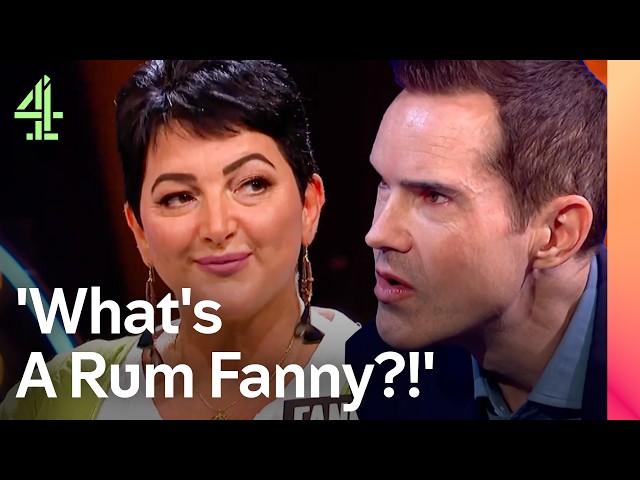 Jimmy Carr Can't Wrap His Head Around Rum Fanny | I Literally Just Told You | Channel 4