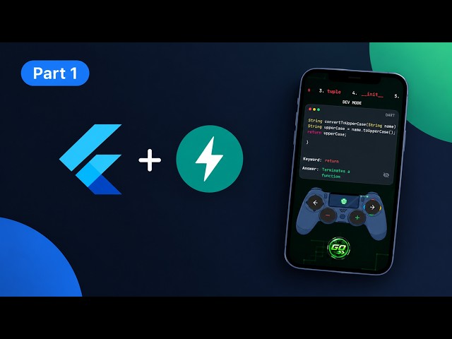 Building a Gamified App for Developers with Flutter & FastAPI from Scratch(Part 1)