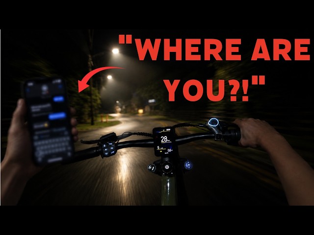 I Snuck Out On My New E-bike... (CAUGHT)