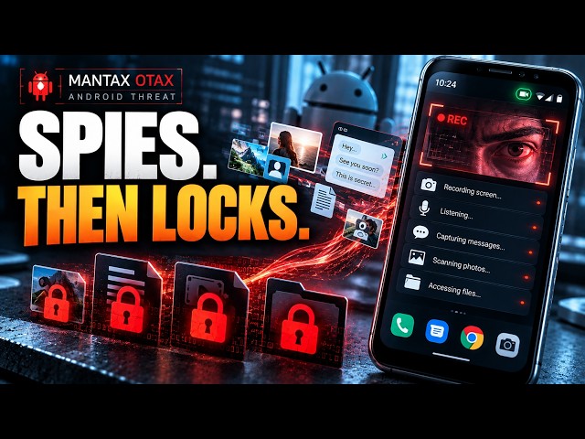 This New Android Malware Spies on You — Then Locks Your Files