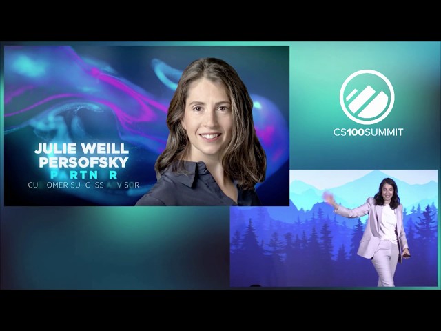 Productivity and Effectiveness in Customer Success | Julie Persofsky at CS100 Winning By Design