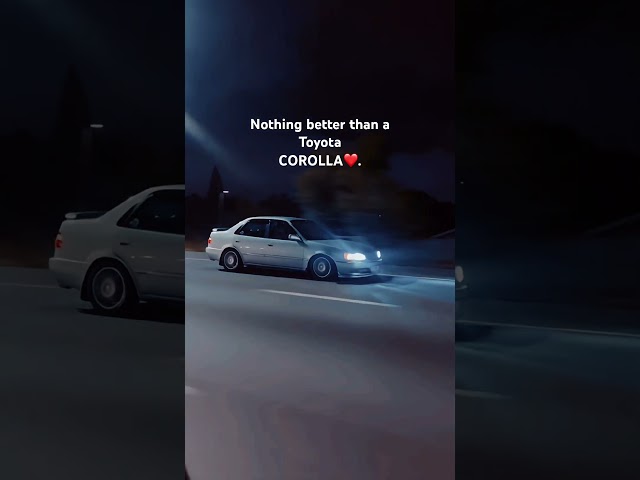 It’s not just a car, its a Toyota Corolla 😍❤️ #toyota #corolla #vadmobile #youtubeshorts