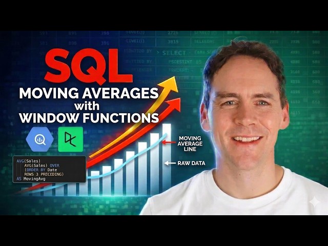 SQL for Finance - Moving Averages with Window Functions