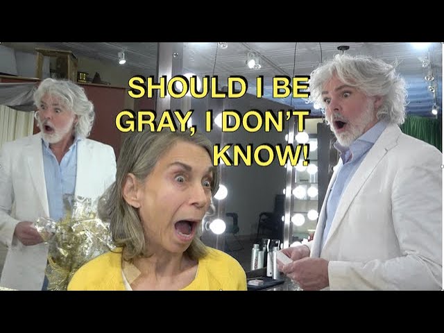 Should She Keep Her Gray Hair? Jaw-Dropping MAKEOVERGUY Makeover