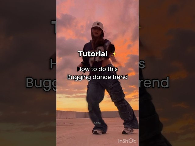 Tutorial of bugging dance trend #dance#tutorial#dancevideo#shorts