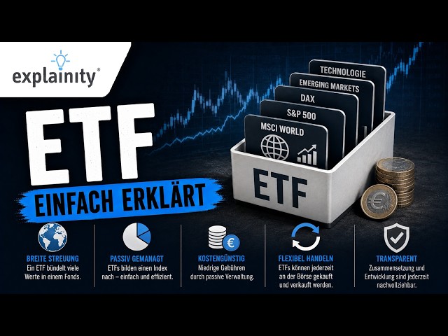 ETF simply explained (explainity® explanatory video)