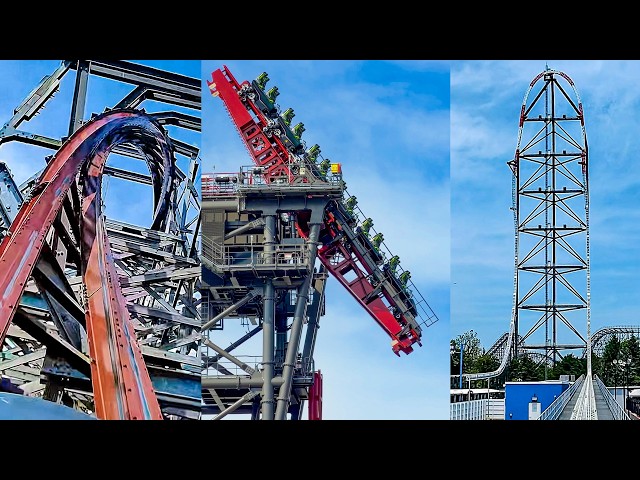 Every Roller Coaster at Cedar Point! Front Seat POV Of All 18 Coasters!