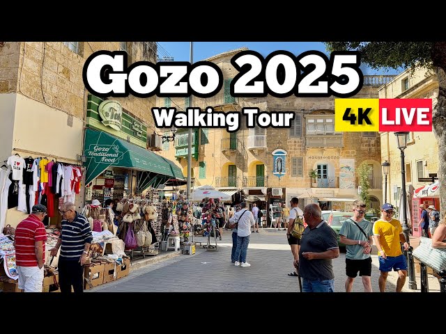 Exploring Gozo in 2025 - Walking Tour of the Capital Victoria