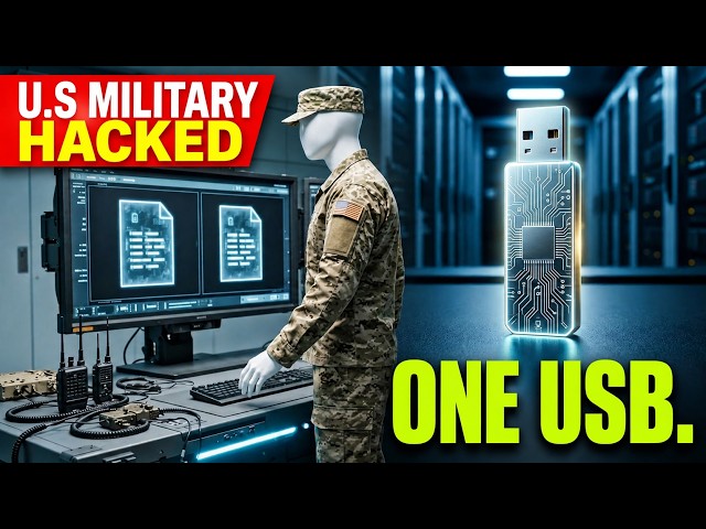 A USB Drive Triggered a 14-Month Military Cyber Crisis. #cybersecurity #usmilitary #militarycrisis