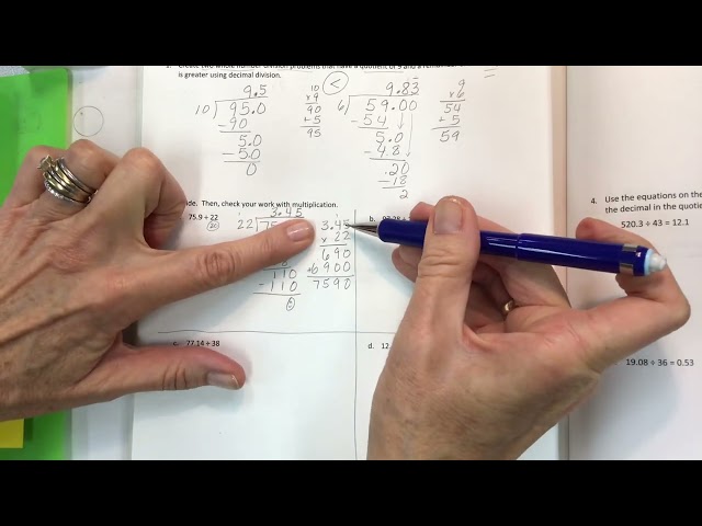 Eureka math grade 5 module 2 lesson 26 homework