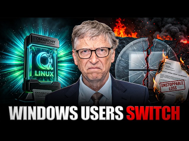 Microsoft SHOCKED as Omarchy Gives Windows Users a REASON to Switch to Linux!