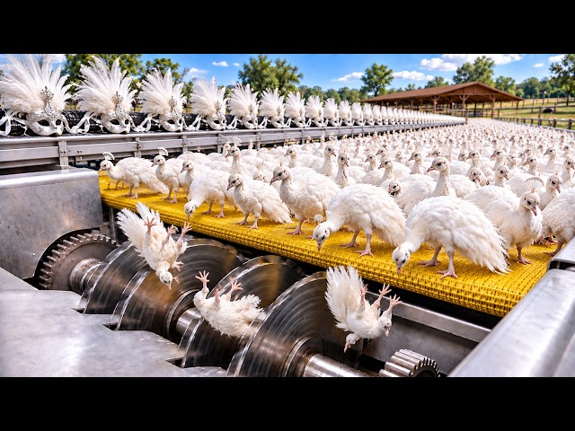 Inside a Rare White Peacock Farm & Feather Factory | How a Luxury Gown & Masquerade Masks Are Made