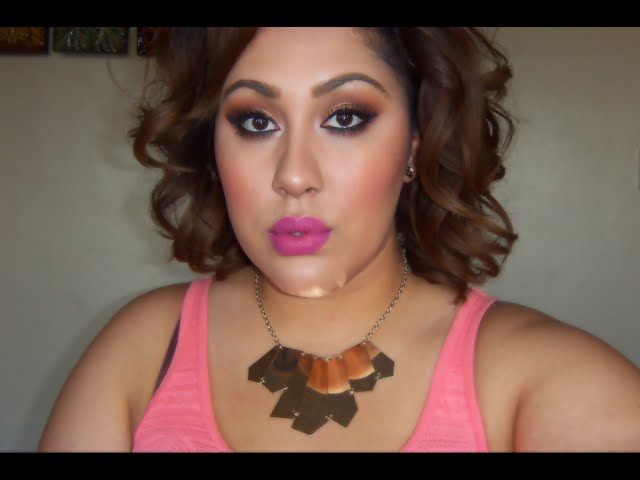 Everyday neutral smokey eye