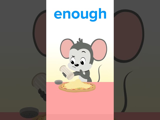 Kindergarten Sight Words: Enough | ABCmouse #learning #education #sightwordsforkids #kindergarten