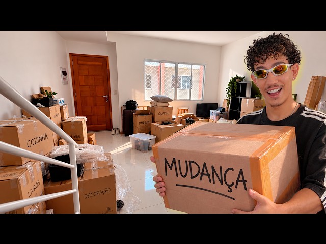 ME MUDEI PRA MINHA CASA NOVA! 🏠😭