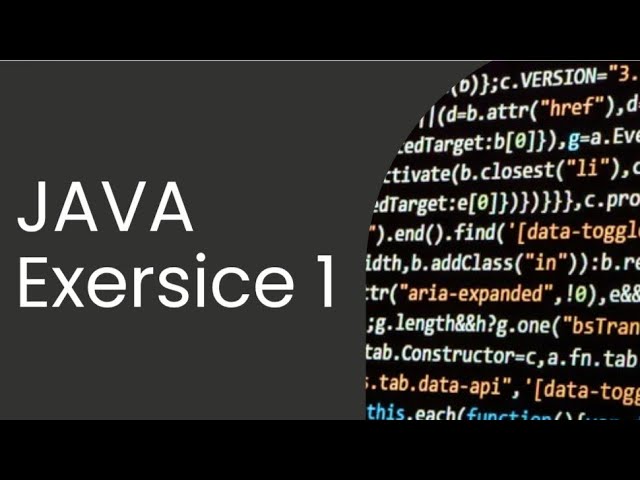 Java Exercise #1: Calculate the Sum of Two Numbers | Beginner Java Tutorial