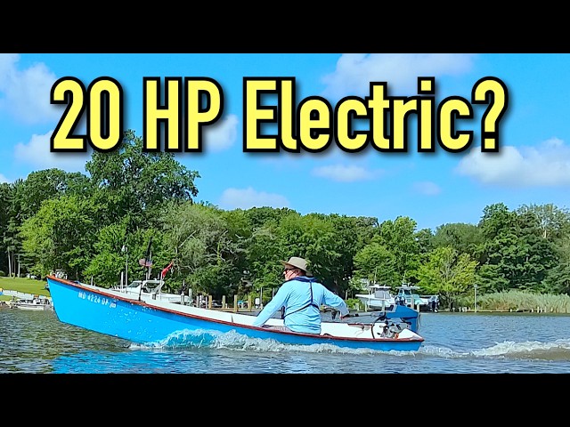 I Tried the NEW Momentum M10 Electric Outboard Motor and It Was WILD!