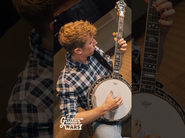 Meet Daniel, a first-time Guitar Wars competitor bringing banjo to the "Other" category 👑 🪕