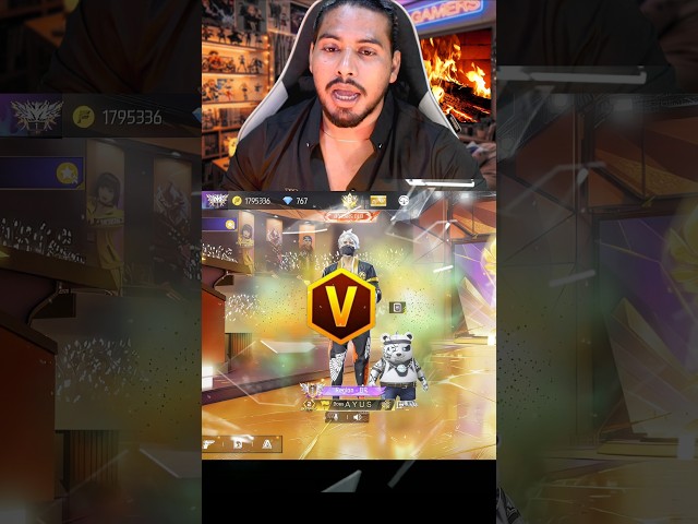 V badge से zada Rare 🤯 Free fire global top 1 world record 😱 free fire का World Record ☠️ #shorts