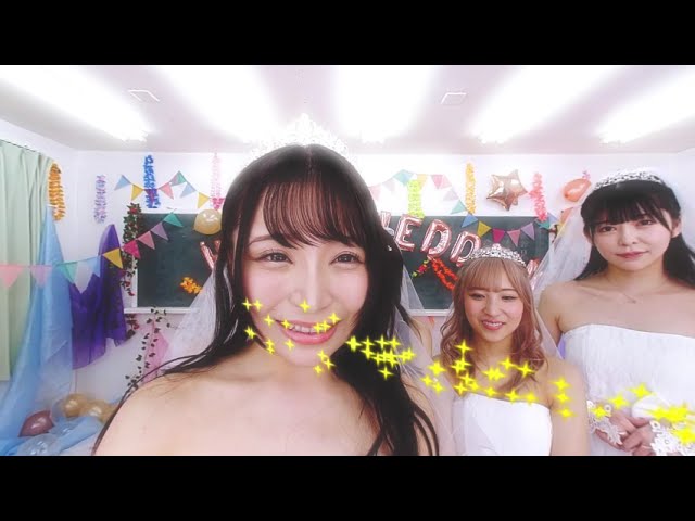 【180°VR動画】KMP20周年記念作品「鬼カワ女子校生5人全員がボクの花嫁！？夢の一夫多妻ウェディングハーレム結婚STORY」絶賛発売中！！