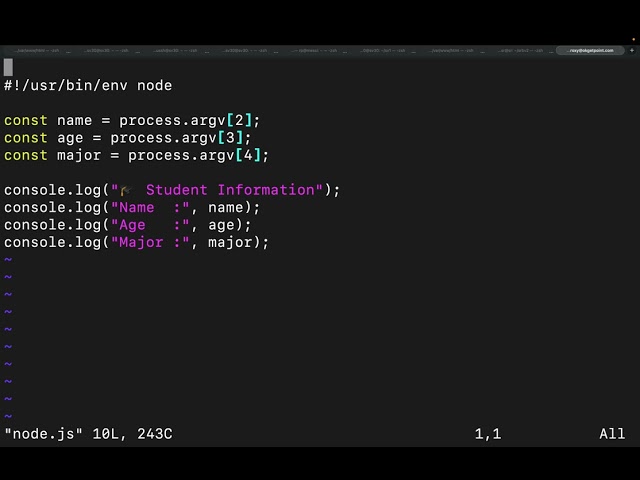 Shell Script (Python, NodeJs,PHP)