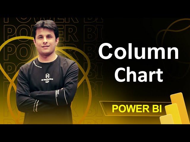 2.1 Stunning Column Charts in Power BI Tutorials for Beginners by Pavan Lalwani | Power Bi charts