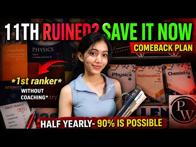 💀I'd do this if I had to restart my prep of 11th! Mission jeet modules! NEET 