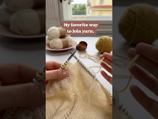 My all time favorite way to join yarn. I went with the craziest one. 😊 The twist and weave.