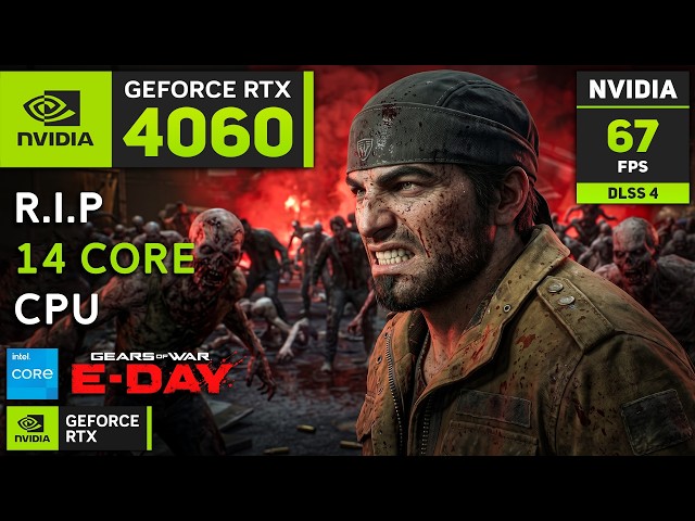 RTX 4060 on Gears of War: E Day | 1080p, 1440p All Settings Tested DLSS 4
