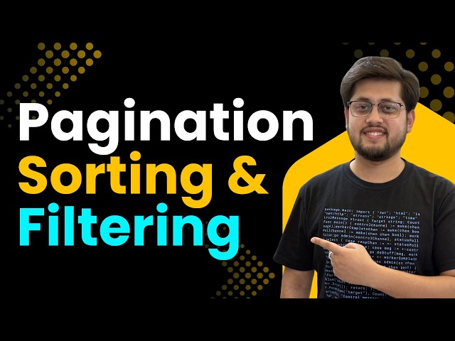 Pagination, Filtering and Sorting in Spring Boot | Complete REST API Guide