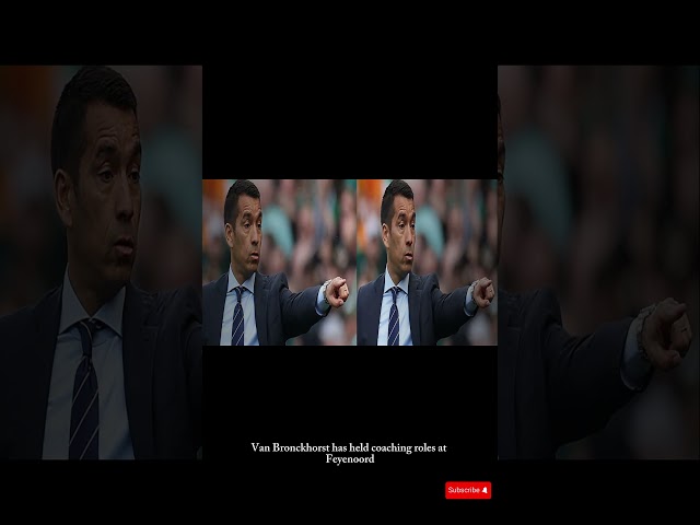 Van Bronckhorst joins Liverpool coaching staff