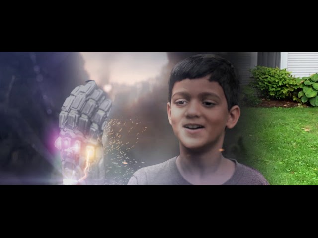 Before/After Breakdown - Ben and Andy in "Avengers Endgame"
