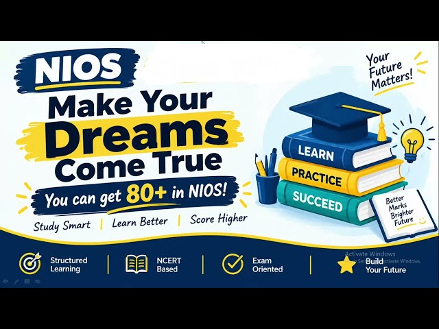 Want 80+ in NIOS ? | Follow These Simple Steps #nios #strategy #class10 #class12th #viral