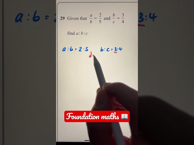 Fractions to ratios tip to remember #shorts #mathematics #hacks