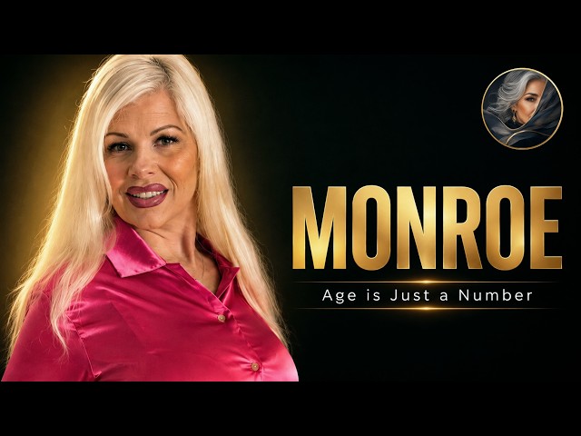 MISS MONROE ・✿ This Lady Proves Age is Just a Number with Her Timeless Beauty