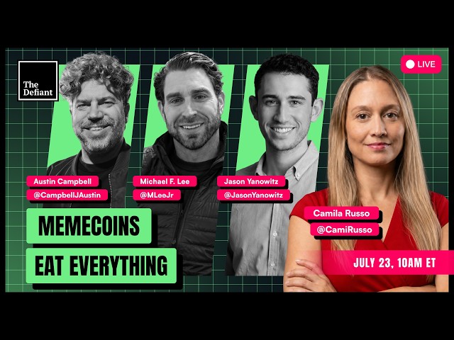 🟢 LIVE: Memecoins Eat Everything: Robinhood's Accidental Casino & Base's Identity Crisis