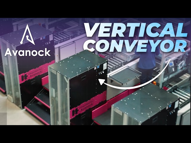 Vertical Conveyor by Avanock: Compact Power That Lifts Your Logistics ⬆️