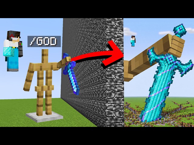 I Cheated with GOD COMMANDS in Build Battle